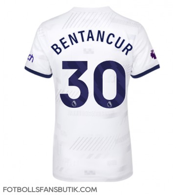 Tottenham Hotspur Rodrigo Bentancur #30 Replika Hemmatröja Damer 2023-24 Kortärmad